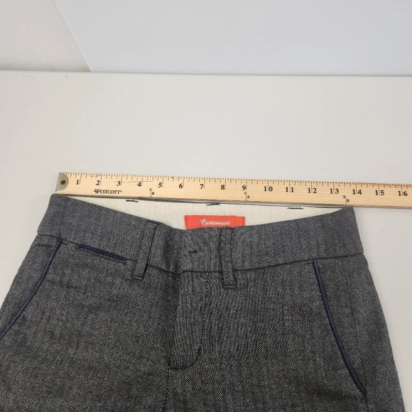 Anthropologie CARTONNIER Women's Cuffed Wide Leg Trousers Dress Pants Size 0 - Picture 15 of 15